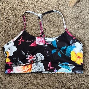 Zyia Active Floral sports bra